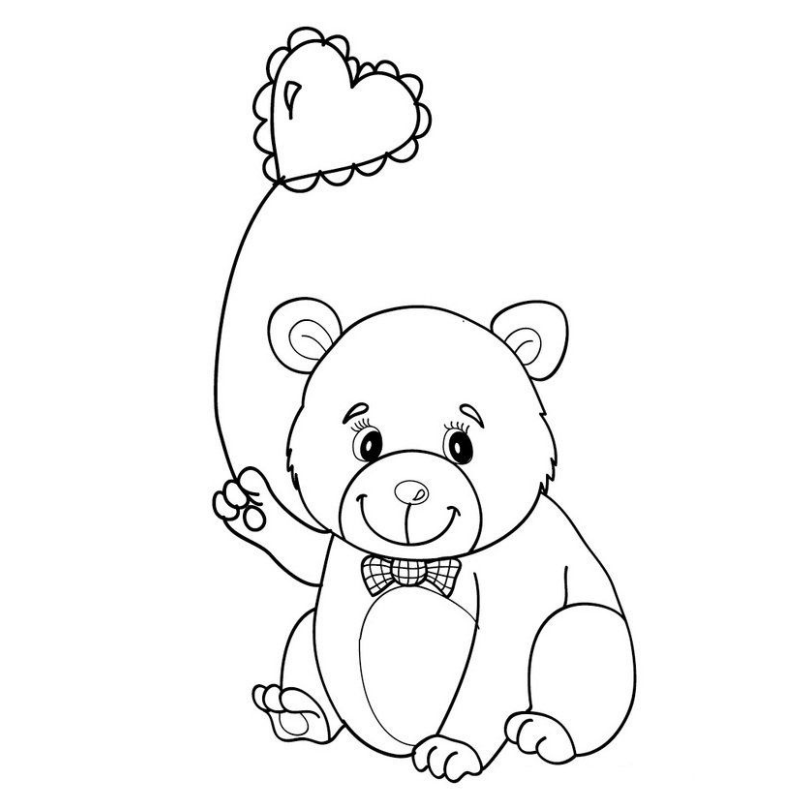 Tô màu con gấu Giải pháp giải trí vui nhộn cho mọi lứa tuổi