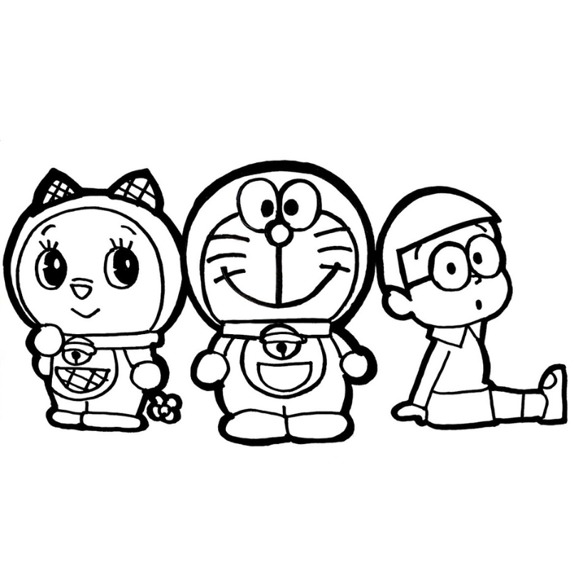 Doraemon và Doremi Bước Chân Điện Ảnh Vào Thế Giới Màu Sắc