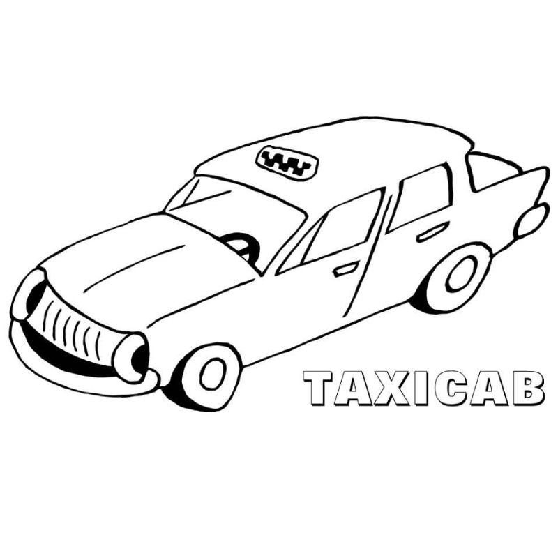 Lý Do Vì Sao Bạn Nên Tô Màu Xe Taxi