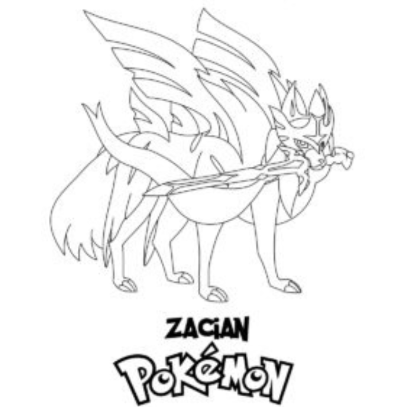 Pokemon Zacian Và Những Màu Sắc Nổi Bật