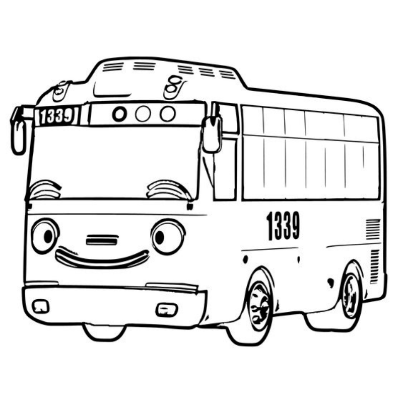 Tô màu xe buýt 30 cách tô để trẻ em thể hiện sự sáng tạo và phát triển tư duy