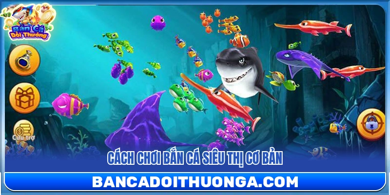 Các bước cơ bản để chơi bắn cá siêu thị